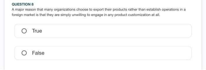 QUESTION 5 When seeking internal approval, it is