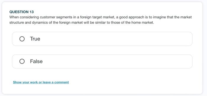 QUESTION 5 When seeking internal approval, it is