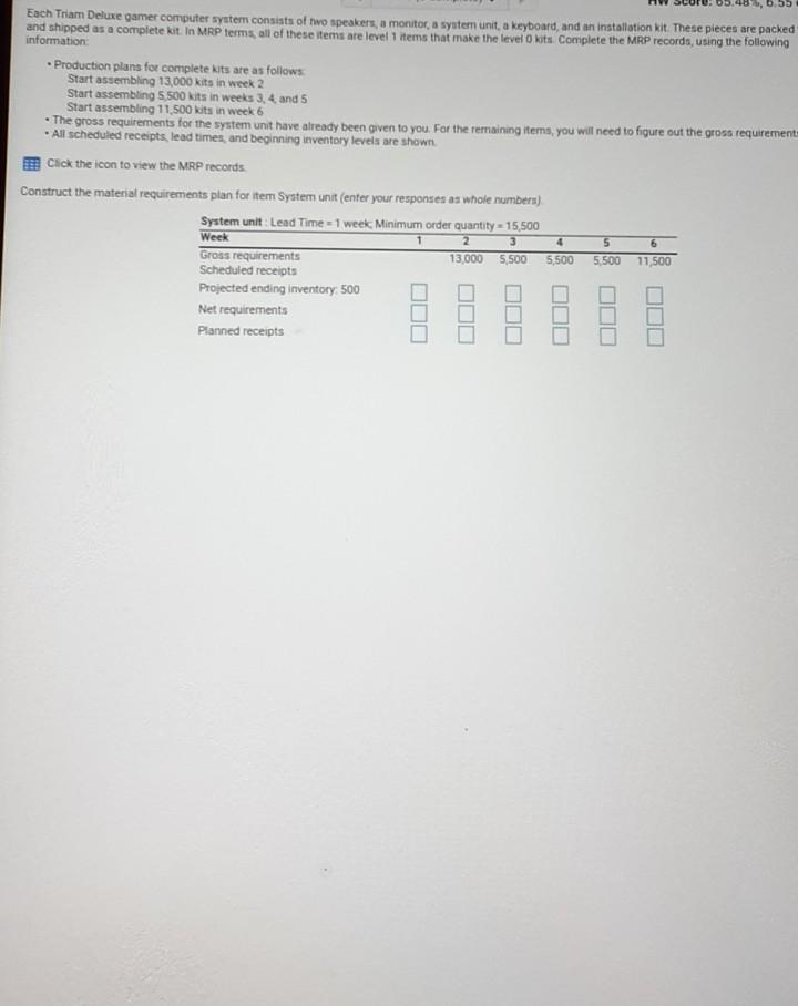 Need help please. Each Triam Deluxe gamer