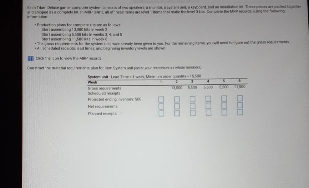Need help please. Each Triam Deluxe gamer