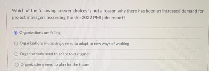 Which of the following answer choices is not a