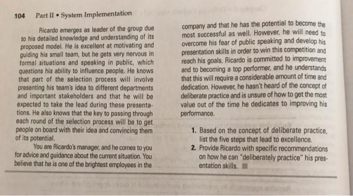 I need help with the 2 questions at the end of