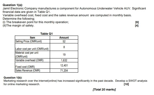 Please answer this question a b. By your own