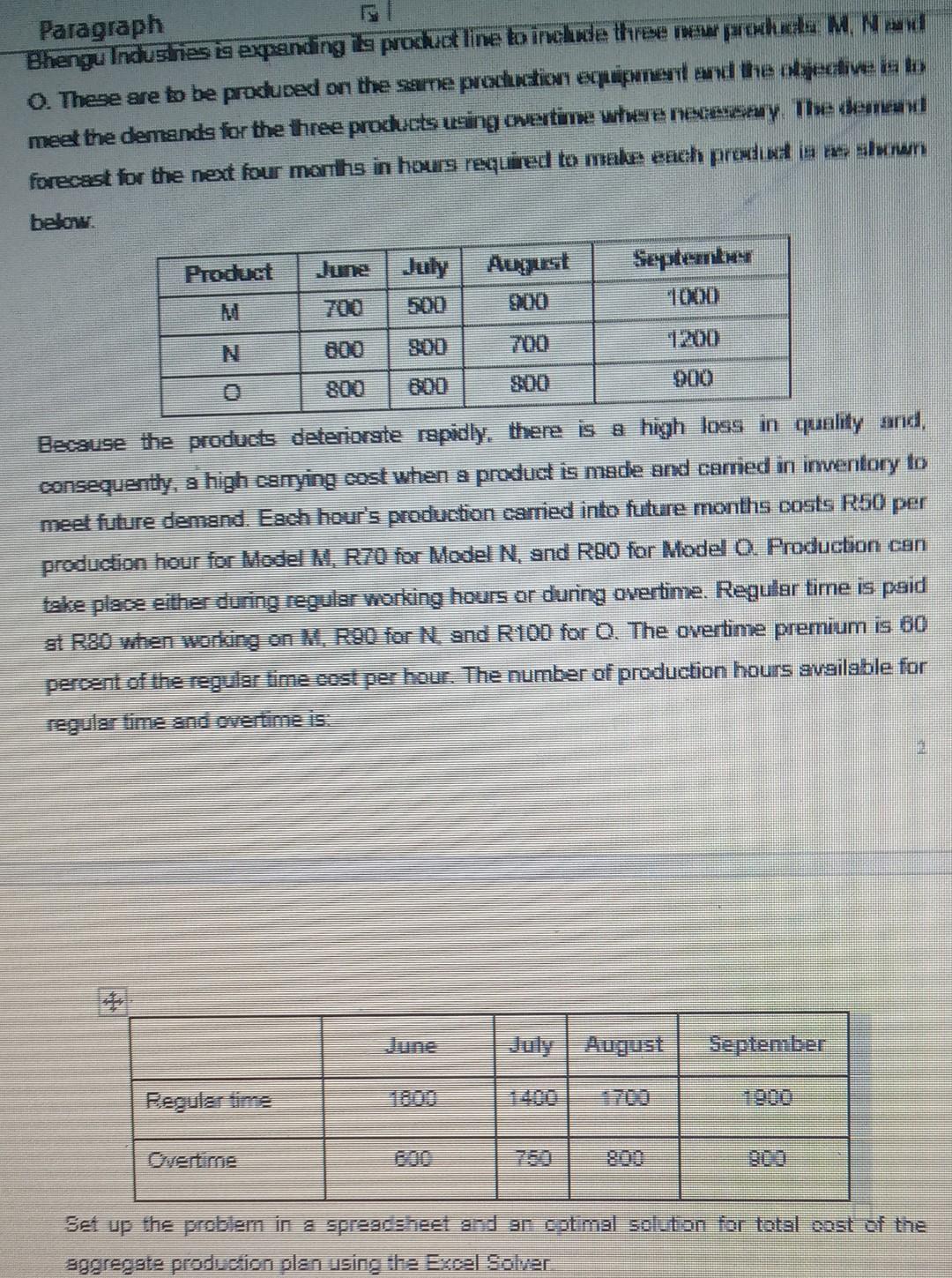 Paragraph Bhengu Industrias is expanding tla