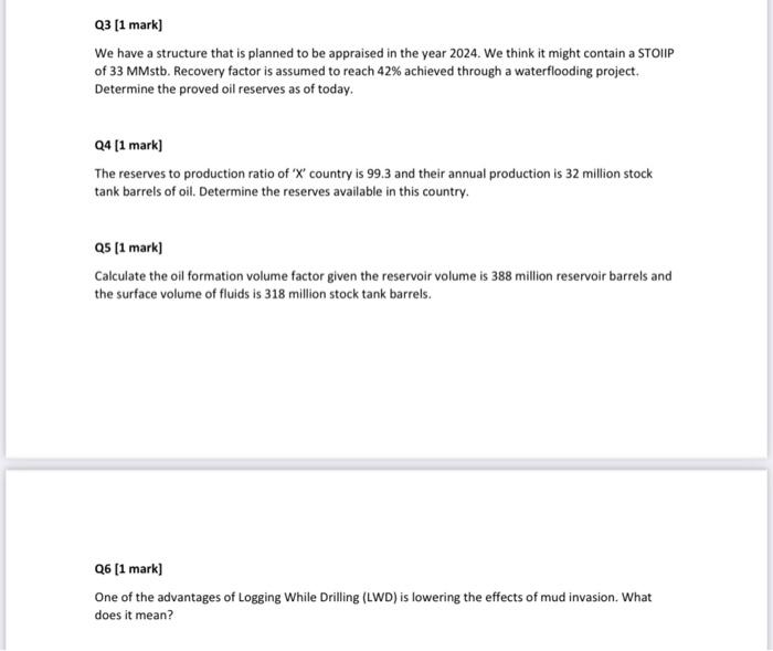 i need answer please Q3 [1 mark] We have a