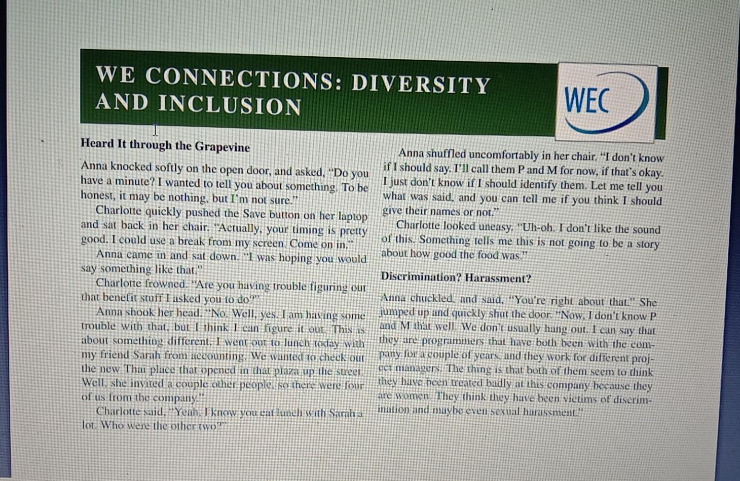 Can you please solve this case study WE