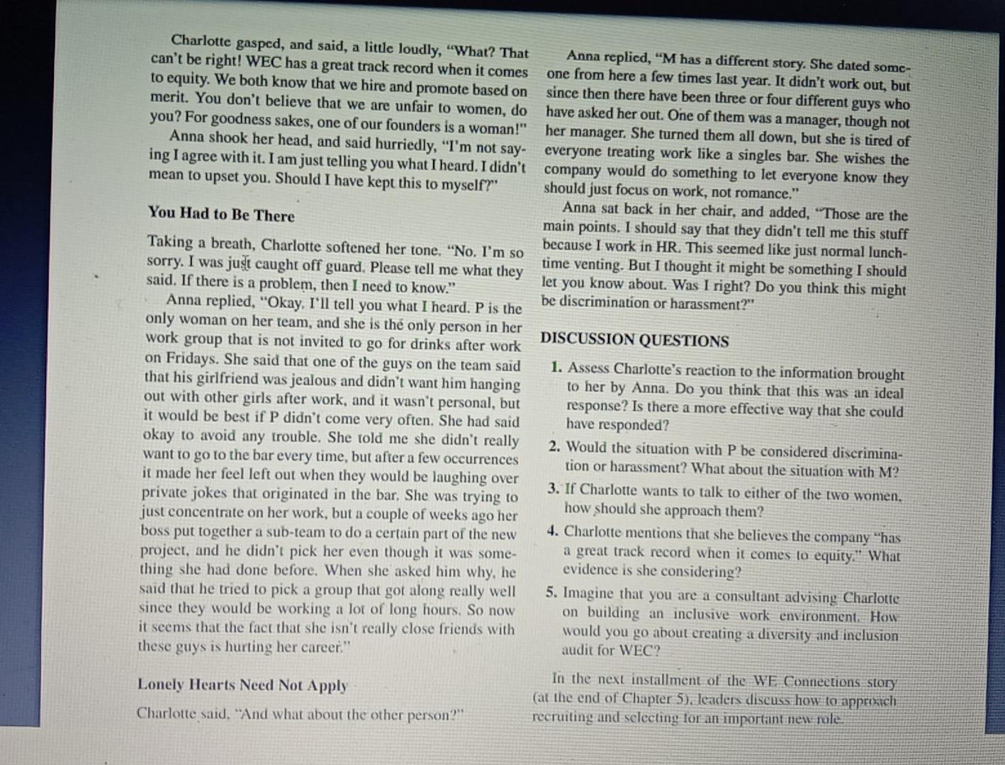 Can you please solve this case study WE