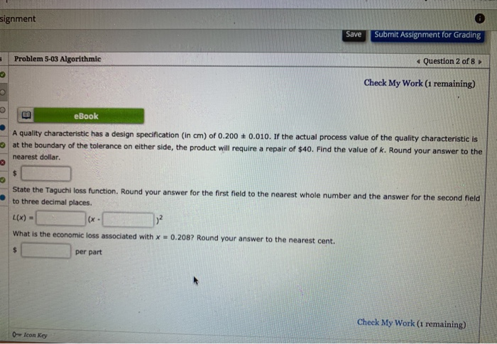 signment Save Submit Assignment for Grading
