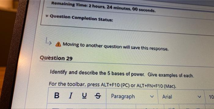 A Moving to another question will save this