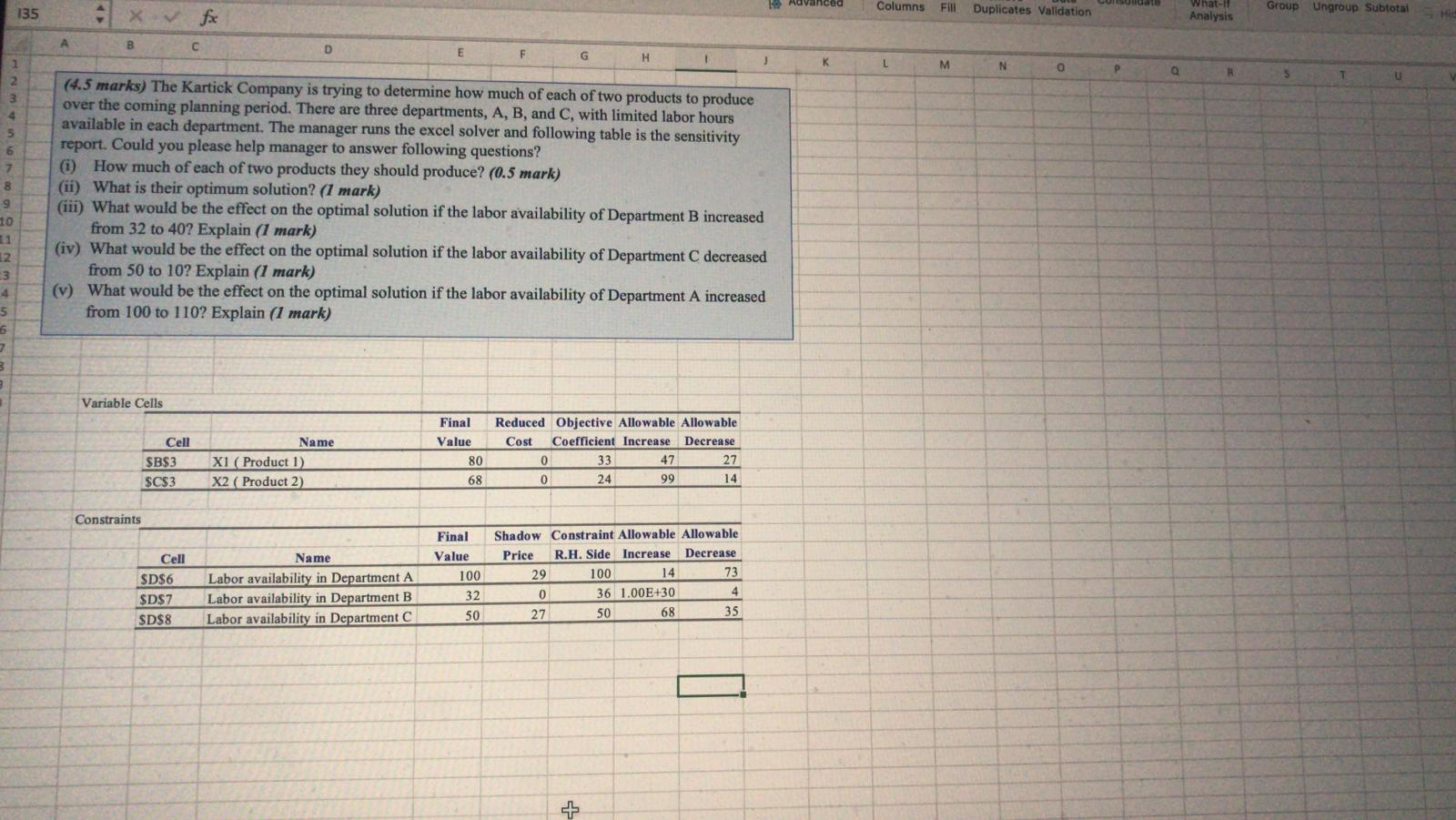 18 Advanced 135 Columns Fill xv fx Duplicates