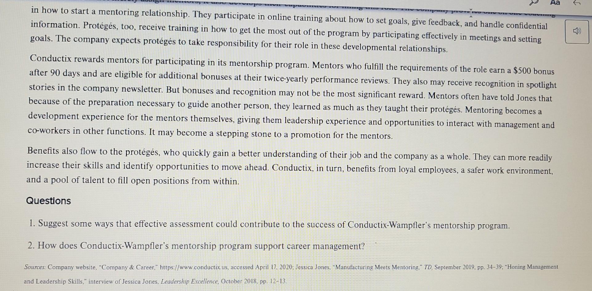 3 HR IN SMALL BUSINESS At Conductix-Wampfler,