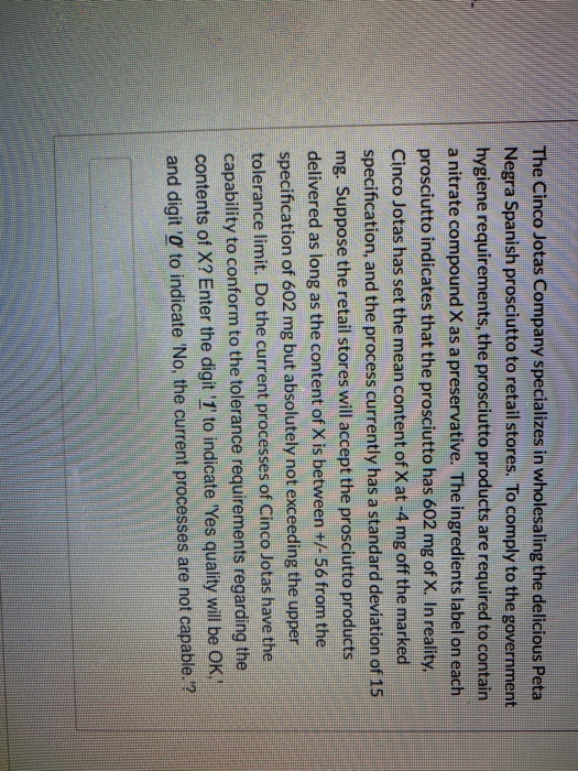 The Cinco Jotas Company specializes in