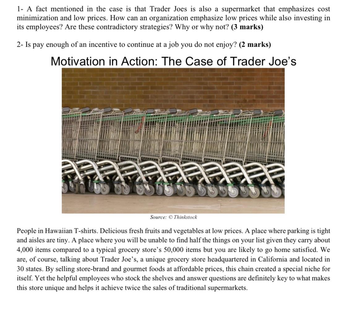 1- A fact mentioned in the case is that Trader