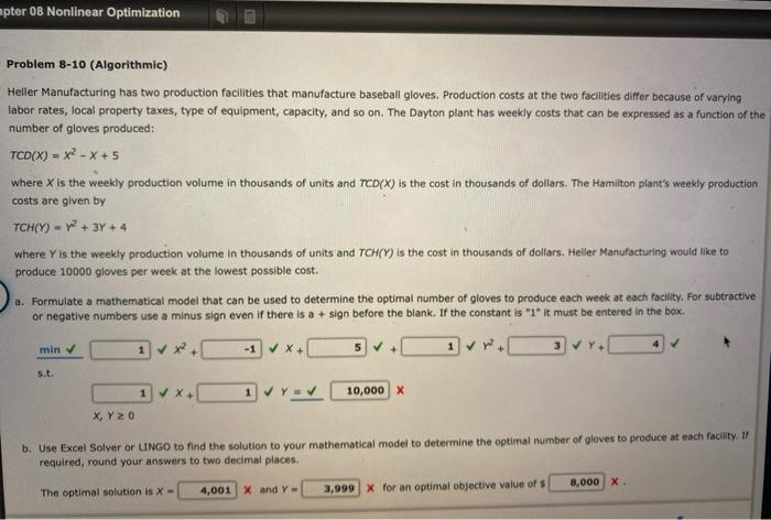 please help please help Problem 8-10