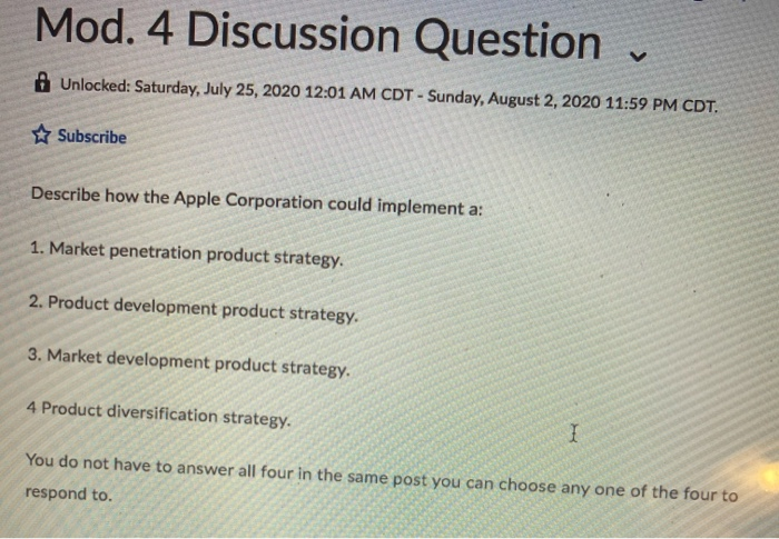 *Marketing Management* need help with this. Mod.