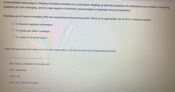 Communication technology is changing workplace