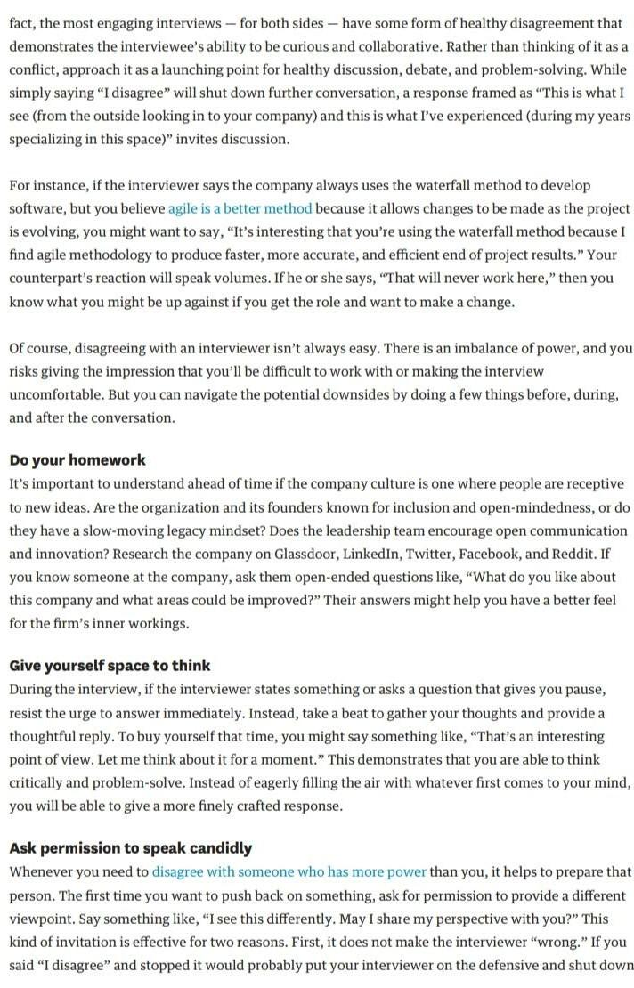 . Required: write above article review at least