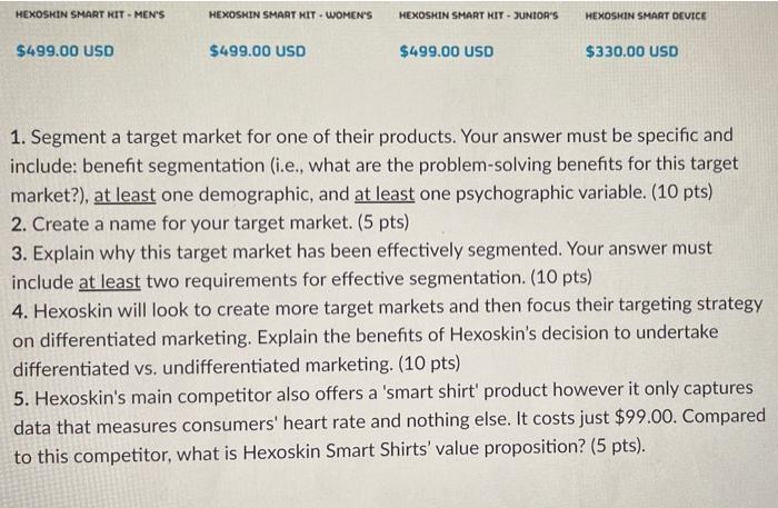 HEXOSKIN SMART SHIRTS Hexoskin is the industry