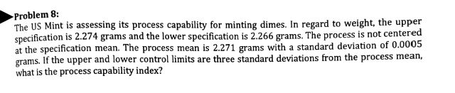 Problem 4: A manufacturing process produces light