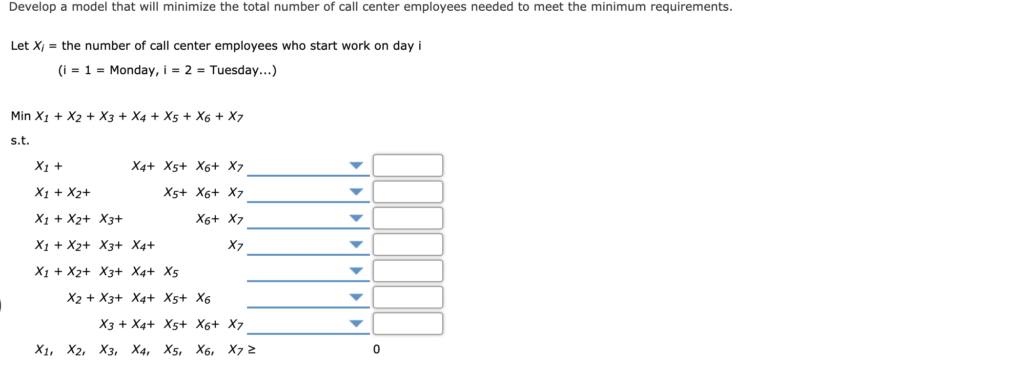 Problem 9-09 (Algorithmic) Epsilon Airlines