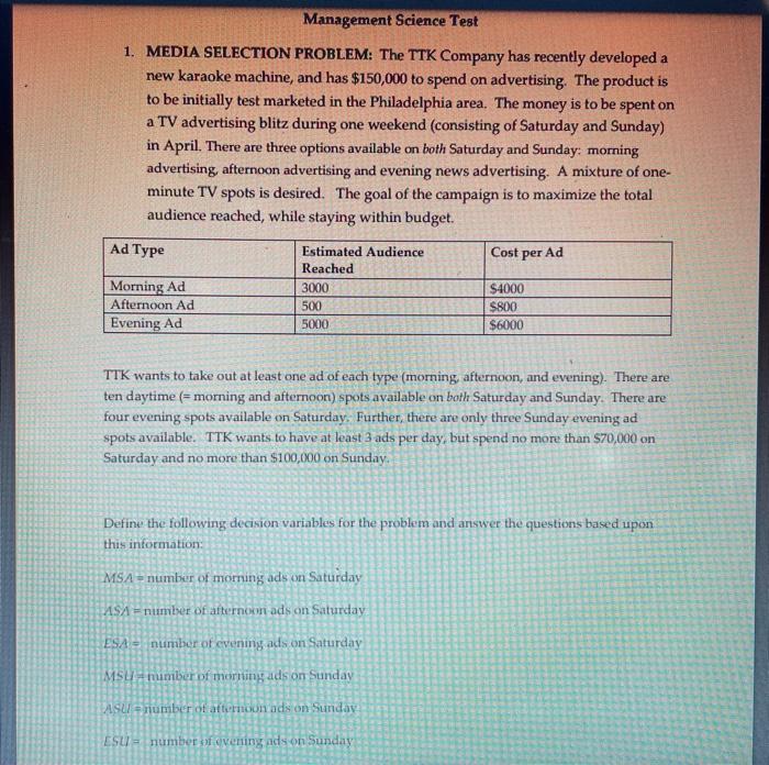 1 pts Question 5 Answer this question with