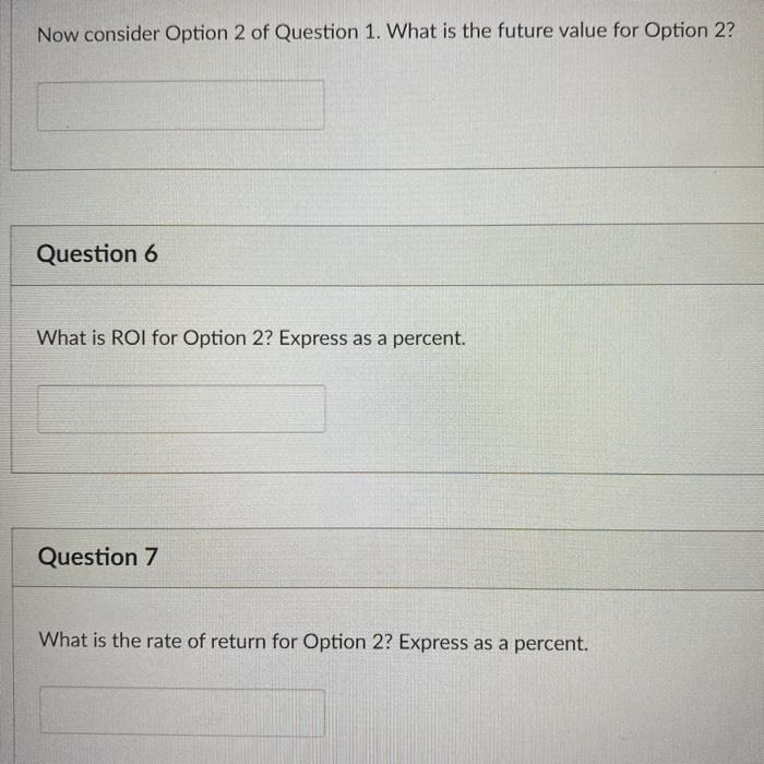 OPTION 2 - Replace the Equipment New equipment