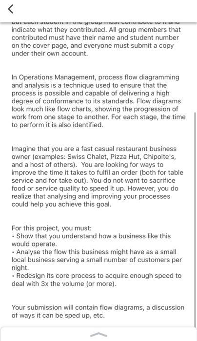In Operations Management, process flow