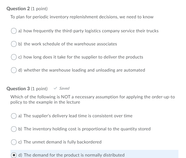 Please answer question 2-5, thank you! Question 4
