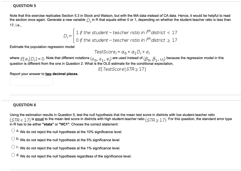 Using RStudio: Data: We will use the dataset