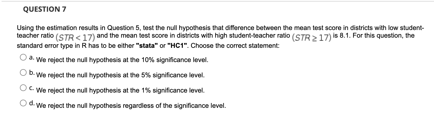Using RStudio: Data: We will use the dataset