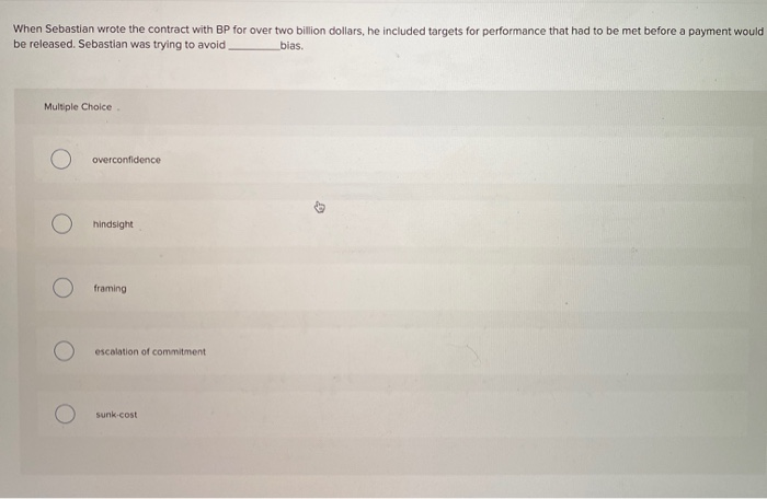 When Sebastian wrote the contract with BP for