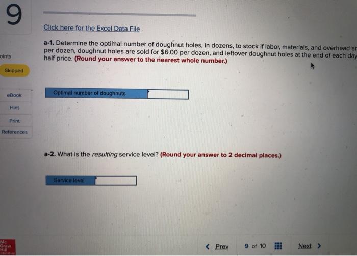 SUBMIT: Module 9 (Chapter 12) -- Homework Saved