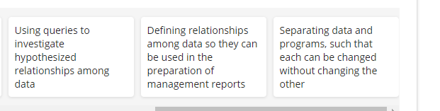 Storing most data only once in order to more