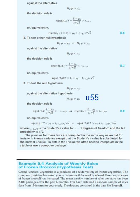 do any one confidence intervals are calculated by