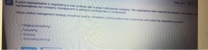 THE LEFT 01: A union representative is