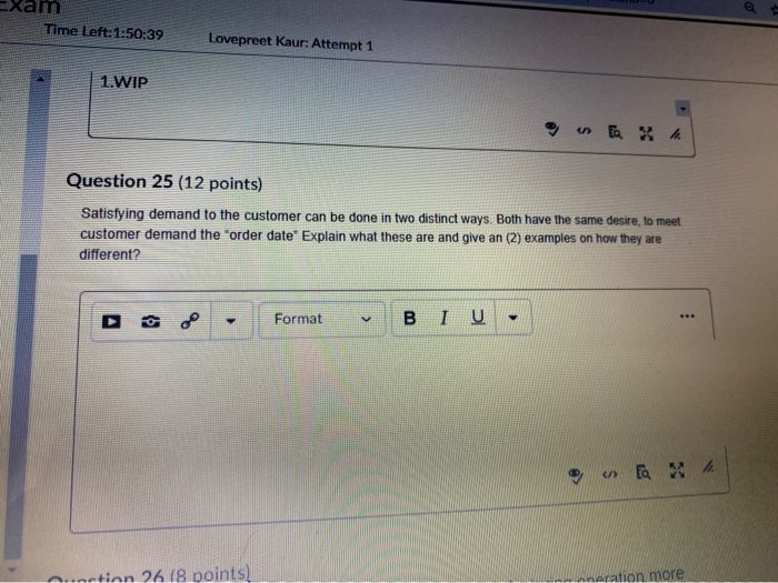 Eah Question 31 (10 points) Explain the some of