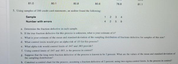 solve in excel and please show all steps 81.0