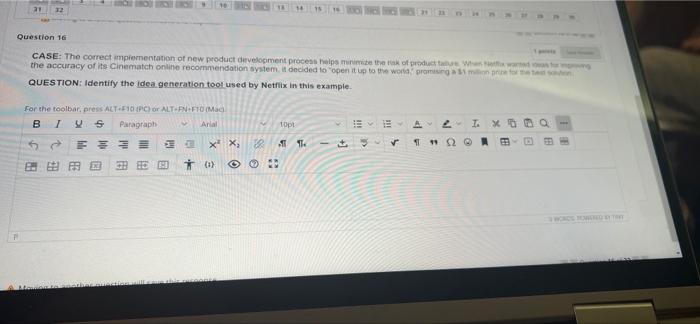 Question 16 CASE: The correct implementation of