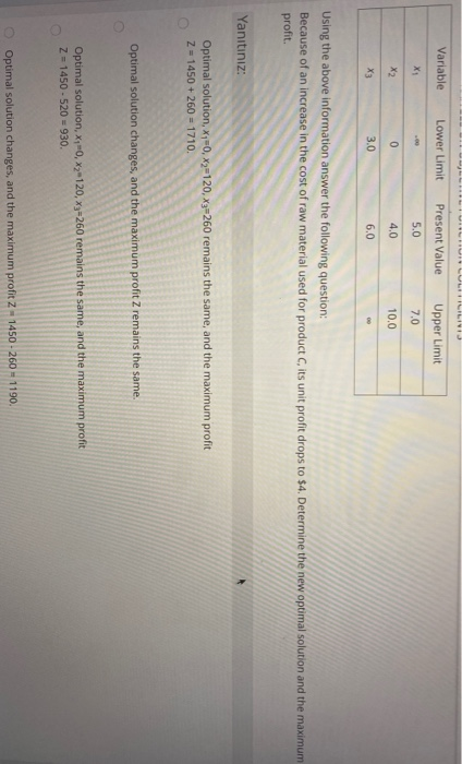 JUU A company that manufactures three products,