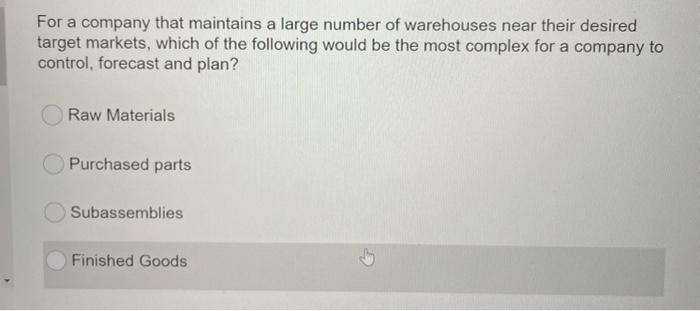 For a company that maintains a large number of