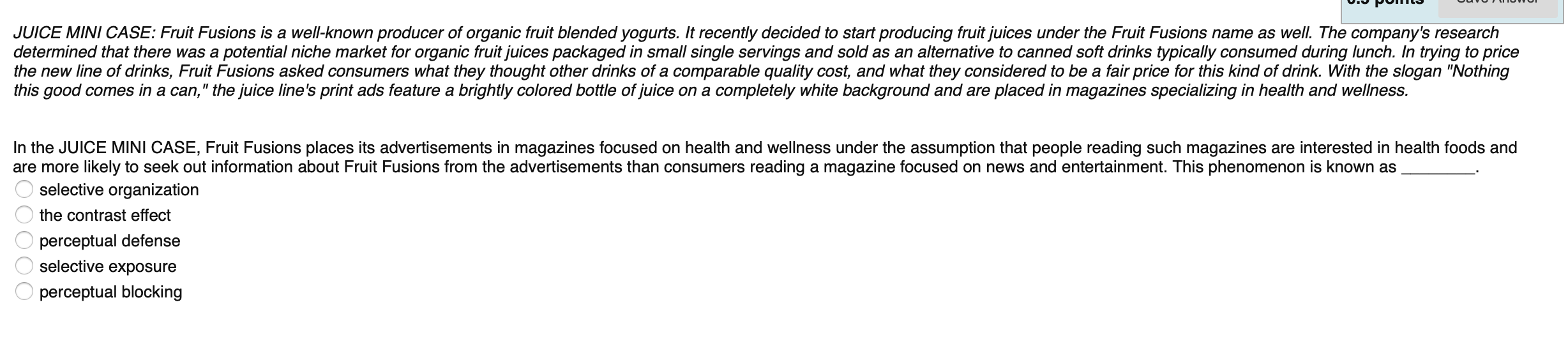 JUICE MINI CASE: Fruit Fusions is a well-known