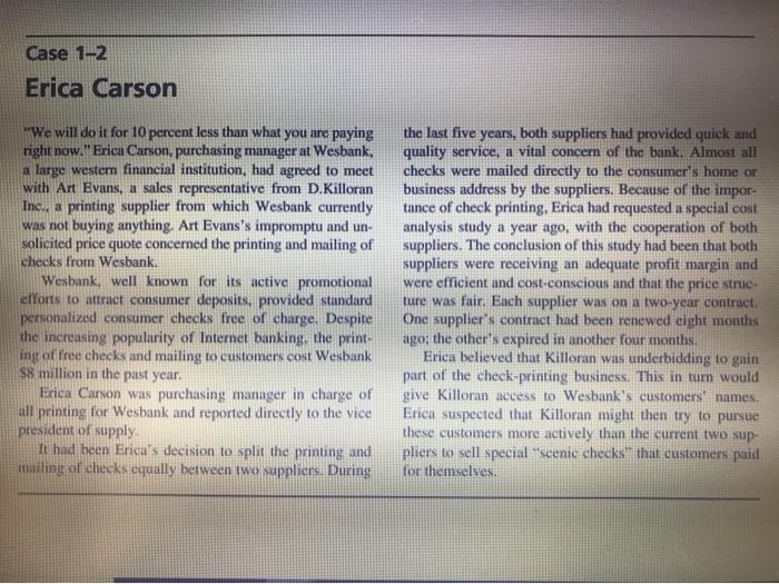 Purchasing and Supply Management Chapter 1 -