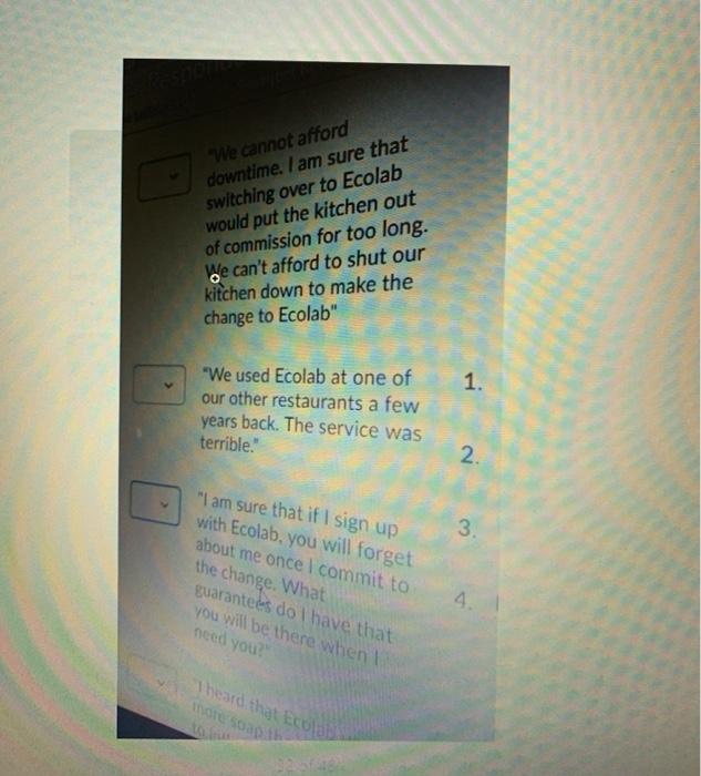 match the following four options which one is