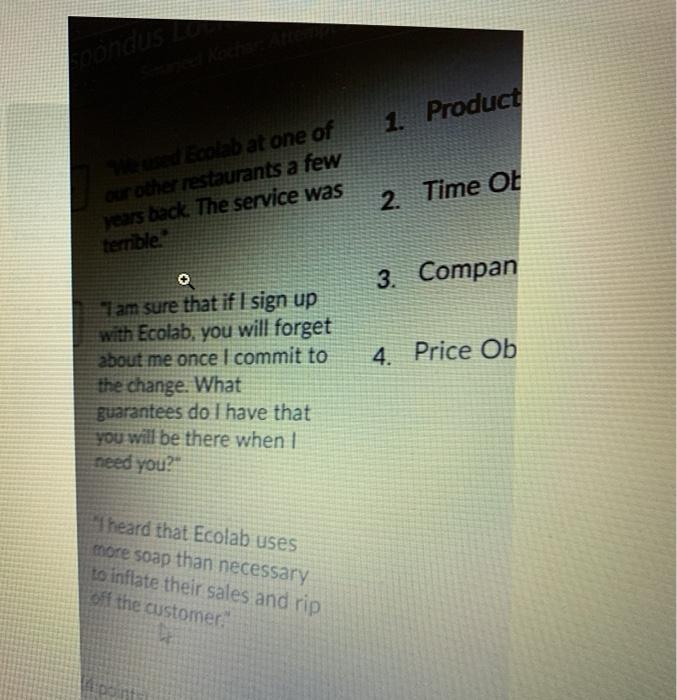 match the following four options which one is