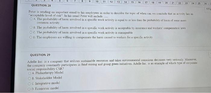 please quickly QUESTION 7 Mention and explain the