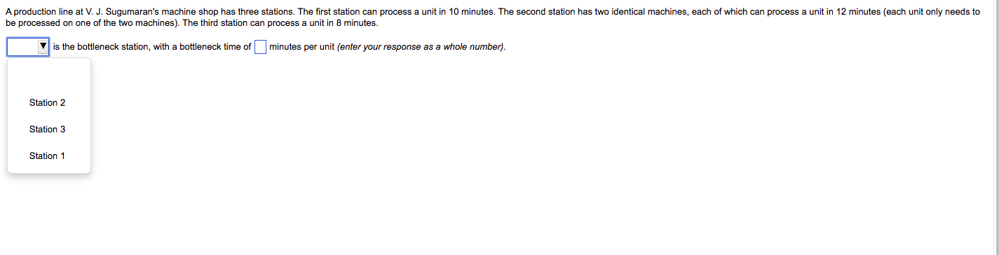 A production line at V. J. Sugumaran's machine