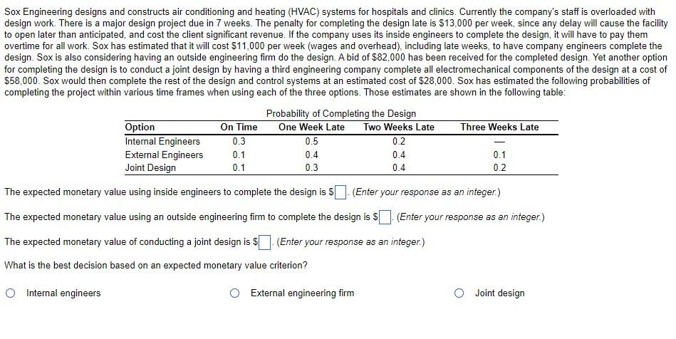 Sox Engineering designs and constructs air