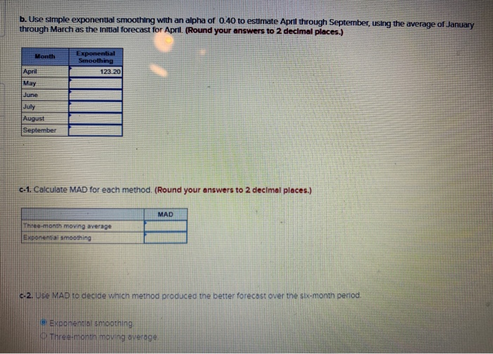 Problem 3-17 (Algo) Here are the actual tabulated