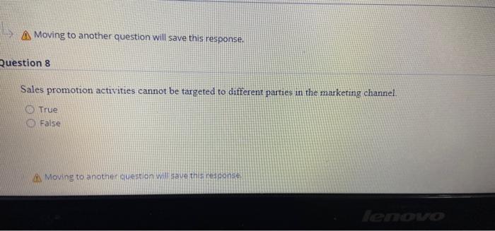 A Moving to another question will save this