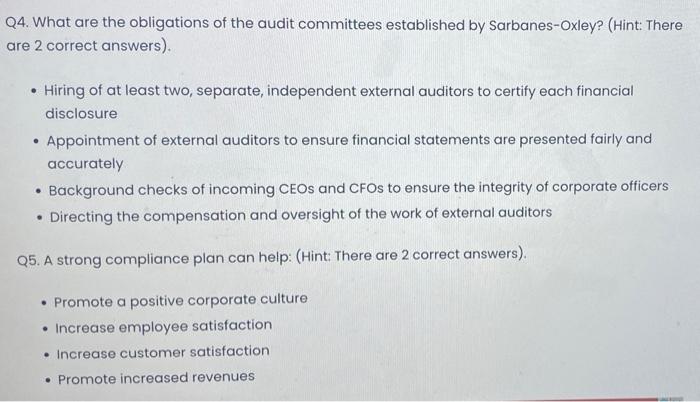 urgent !!!! help please Q4. What are the